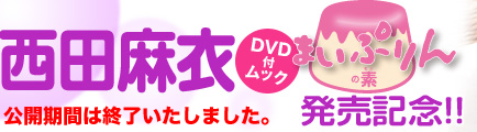 西田麻衣 DVD付きムック『まいぷりんの素』発売記念！