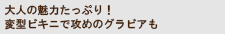 ��l�̖��͂����Ղ�I �ό^�r�L�j�ōU�߂̃O���r�A��